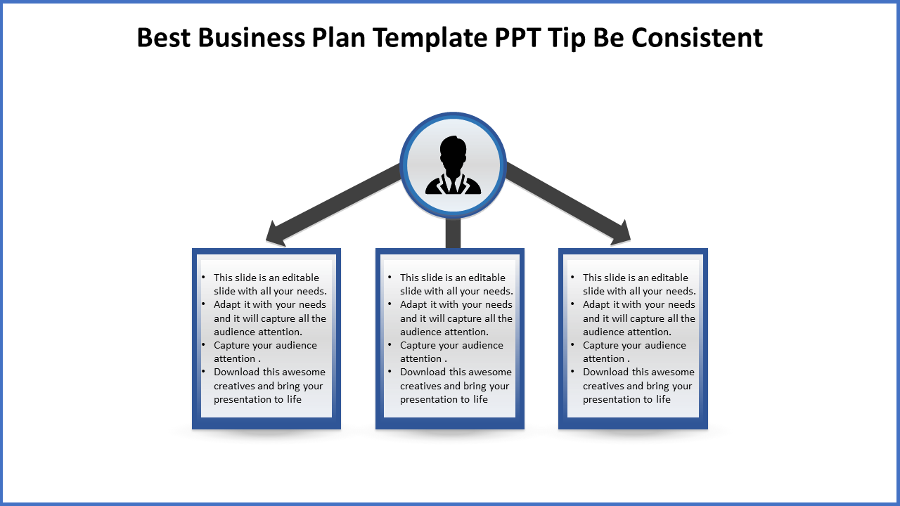 Free - Best Business Plan Template PPT Diagram For Your Need